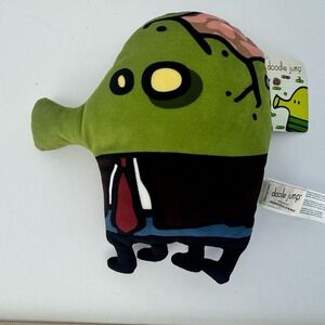 Sega Doodle Jump Zombie 10" Plush Europe Amusement Prize 2015 NWT